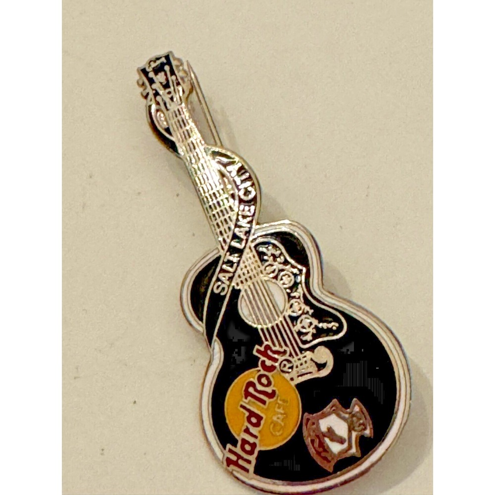 Hard Rock Cafe Salt Lake City PIN 1998 Elvis Presley‎ Guitar Dead Rocker Series